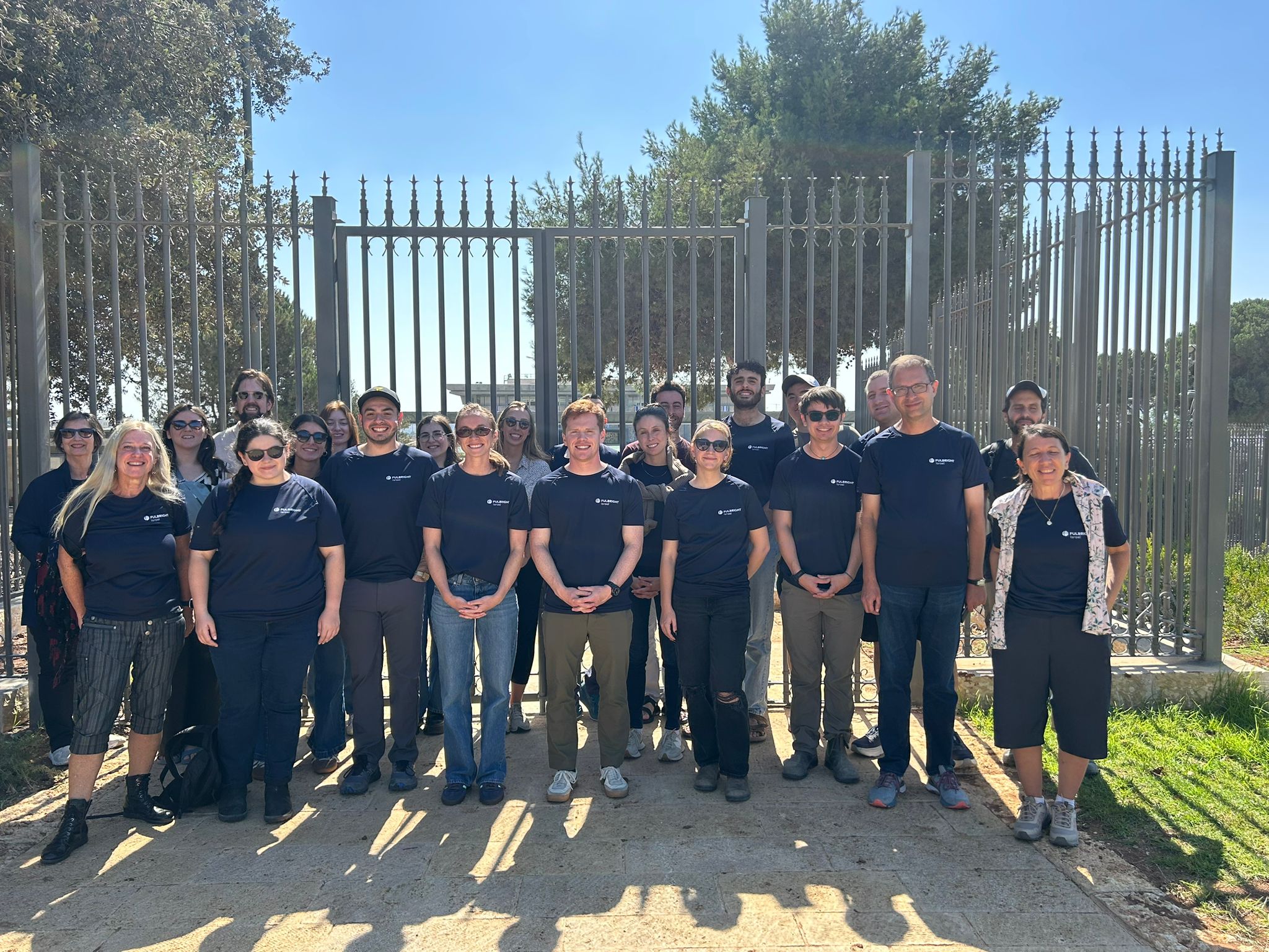 US fellows at 2025 orientation - Knesset