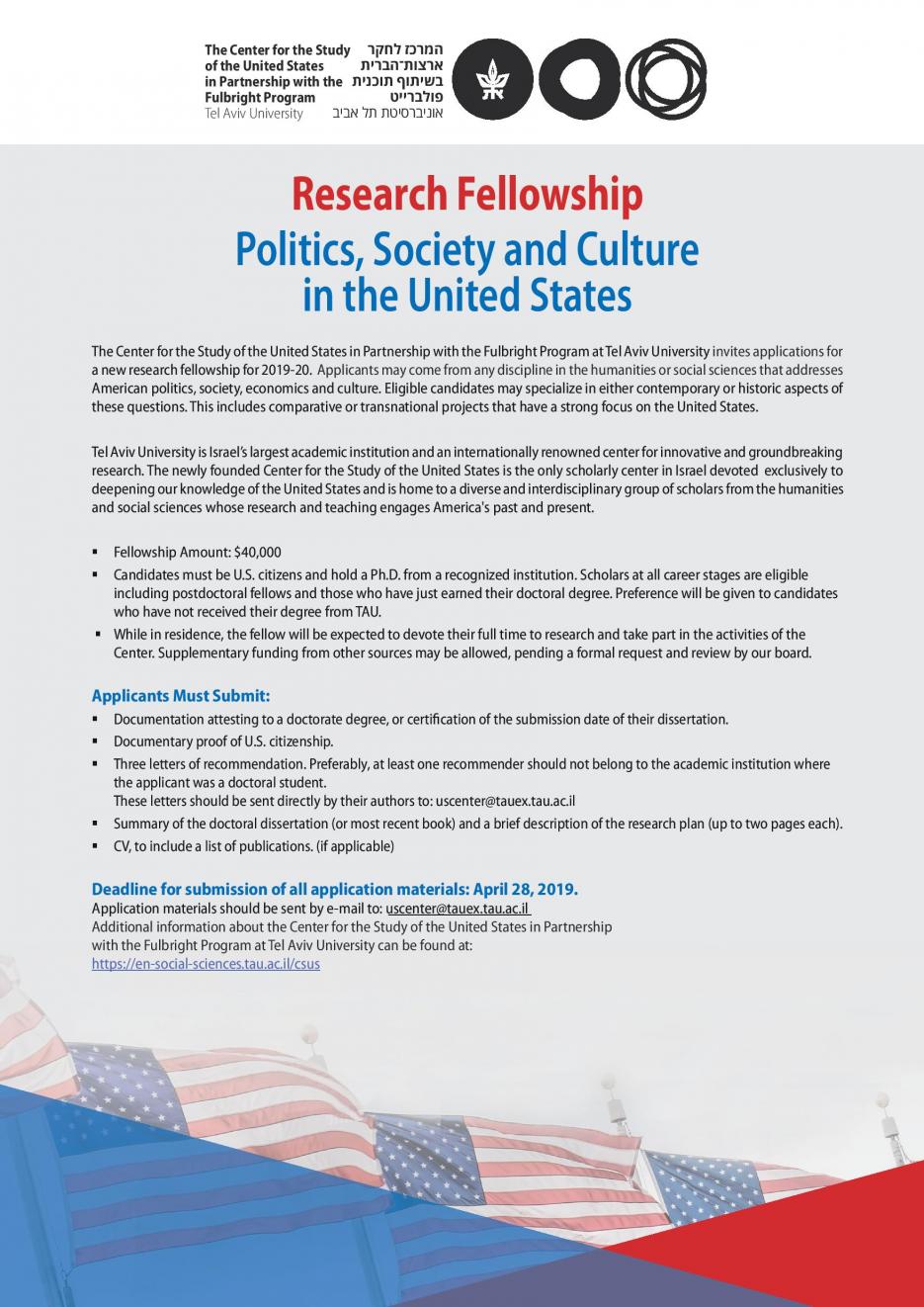 Politics, Society and Culture in the United States